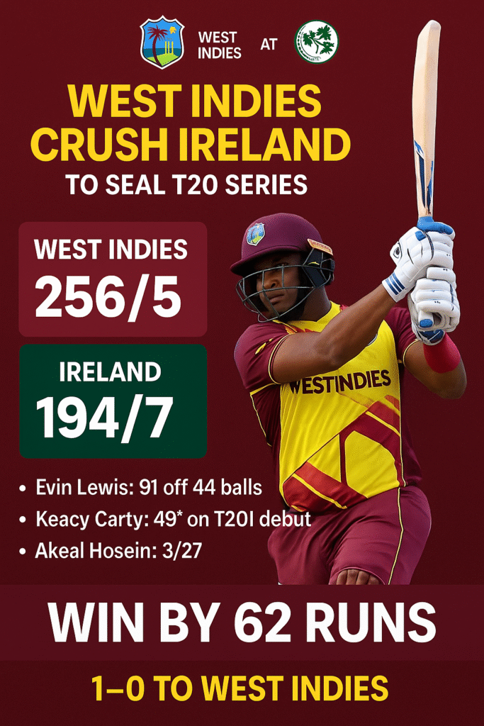 west indies vs ireland