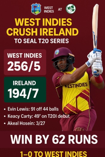 west indies vs ireland