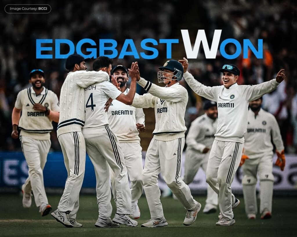 India vs England 2nd Test 2025