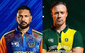 South Africa Legends vs India Legends (matchup)