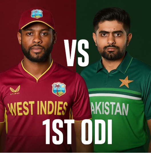 WI vs PAK 1st ODI Dream11 Fantasy Prediction