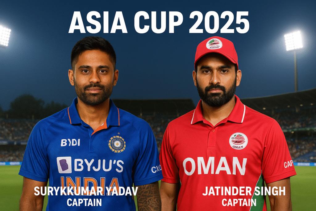 India vs Oman Asia Cup 2025 Preview