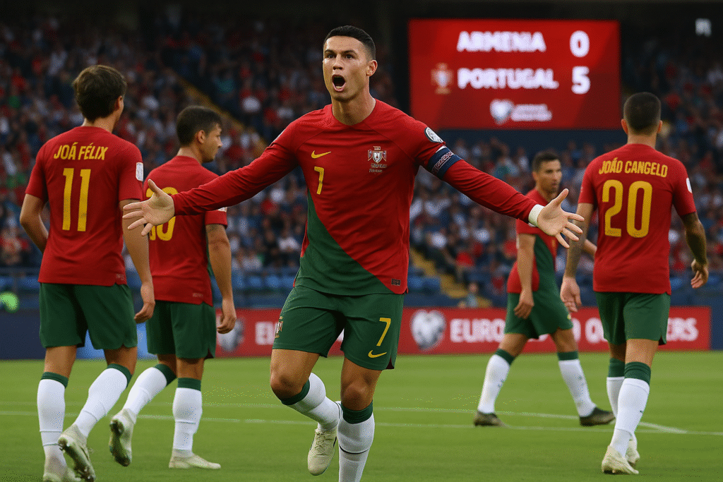 Portugal vs Armenia