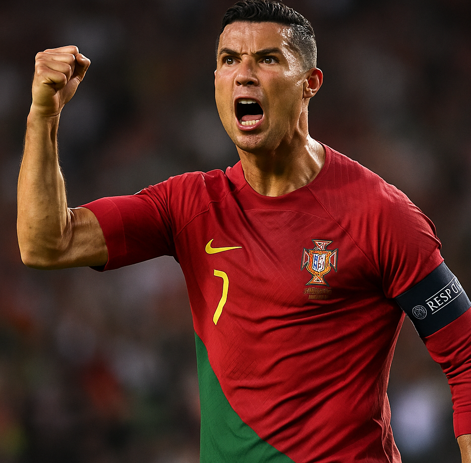 Portugal vs Armenia ronaldo image