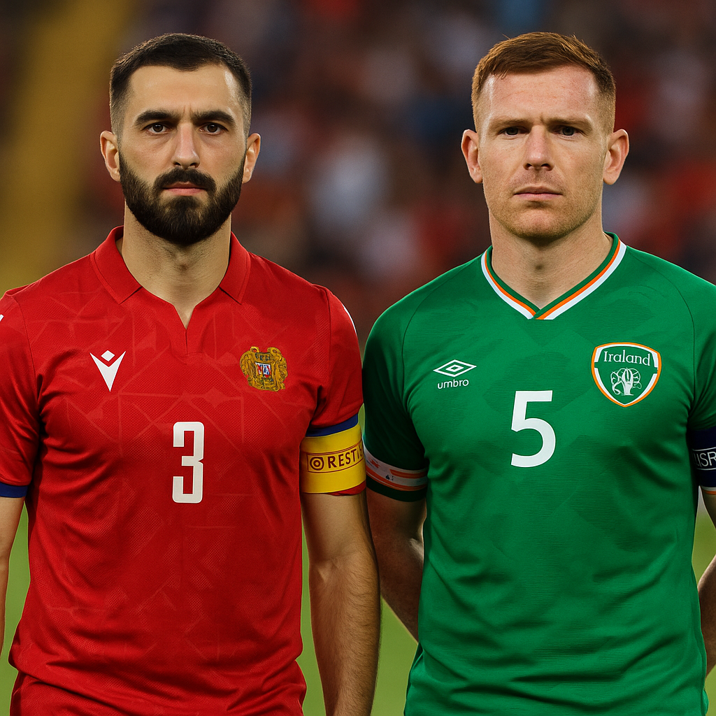 Armenia vs Republic of Ireland World Cup Qualifier 2025 – live