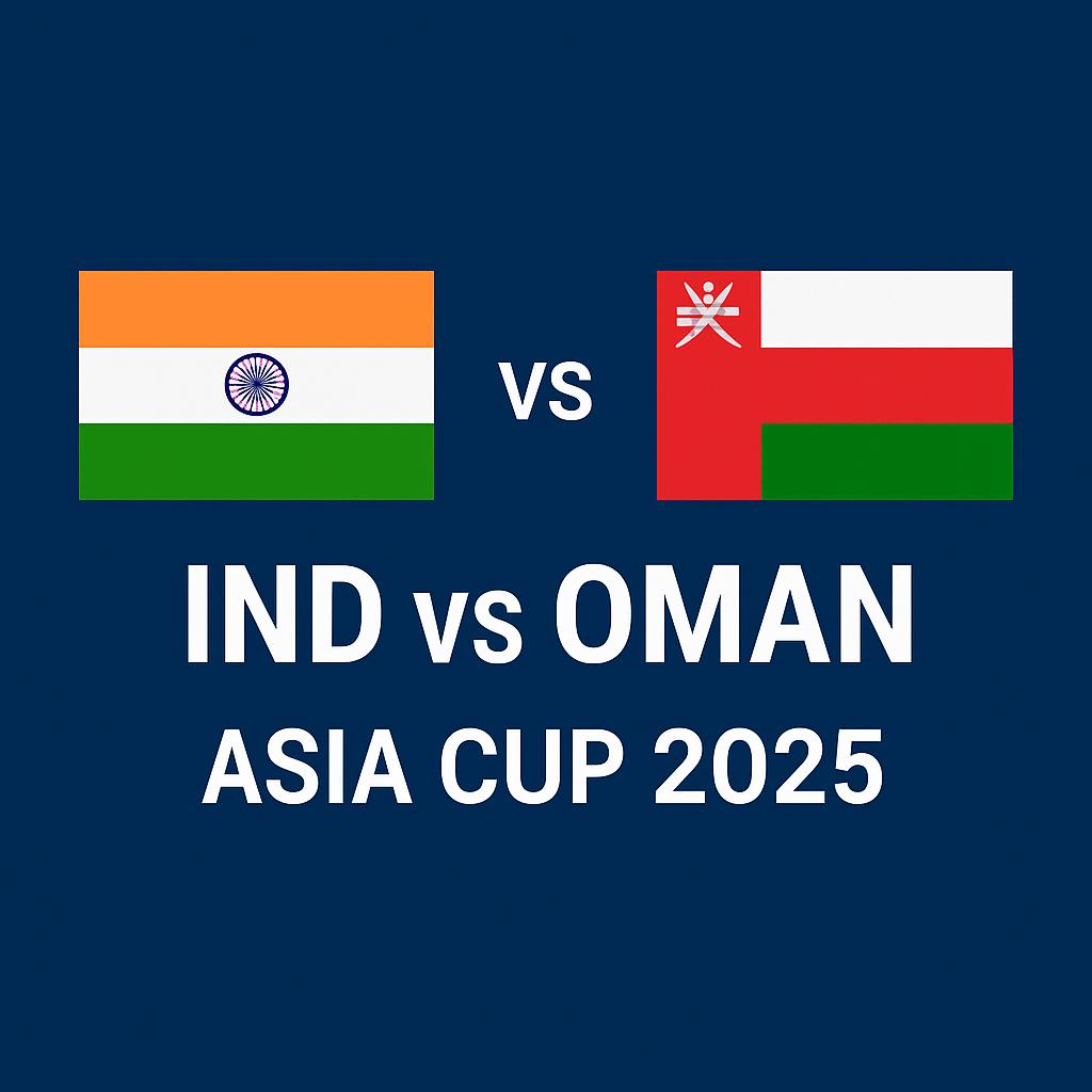 India vs Oman Match Scorecard