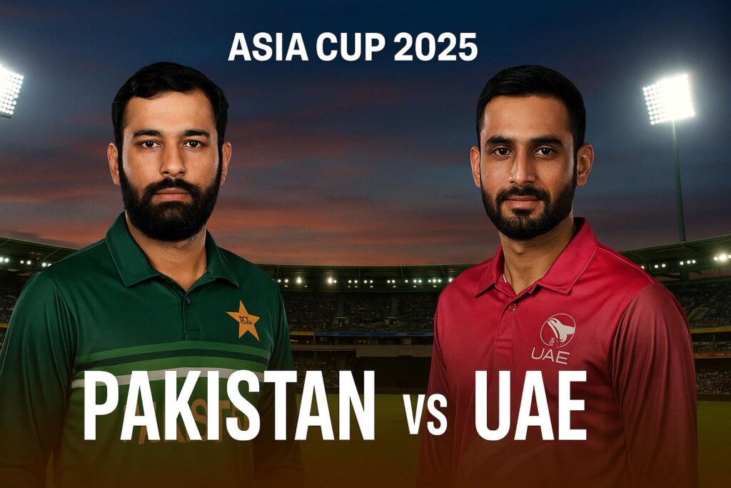 Pakistan vs UAE Asia Cup 2025