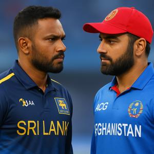 Sri Lanka vs Afghanistan Match Live Score & Full Scorecard