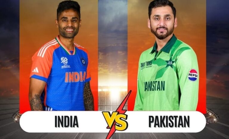 India vs Pakistan Live Score