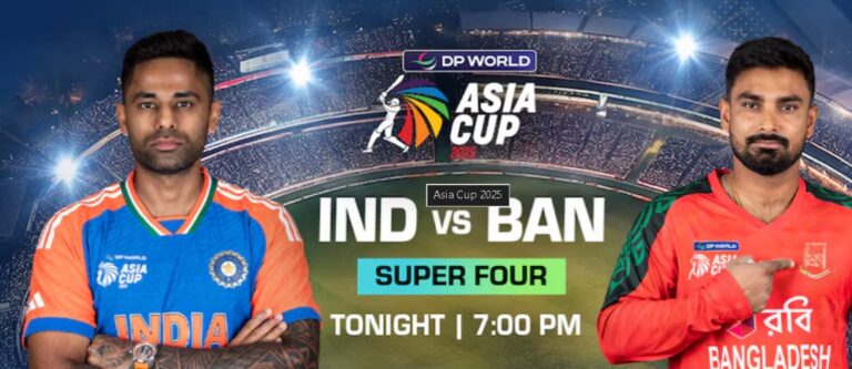 India vs Bangladesh Asia Cup 2025 Super Four