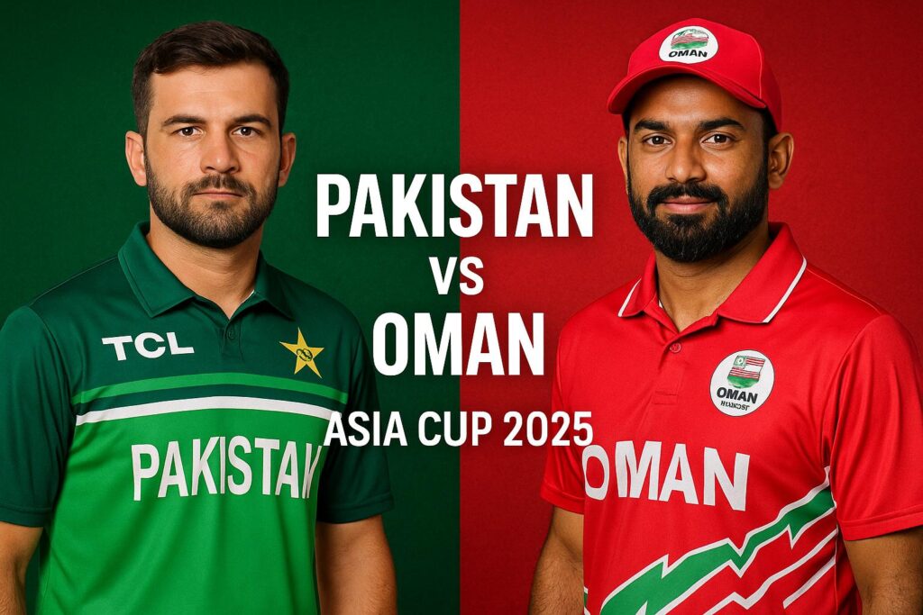 Pakistan vs Oman Asia Cup 2025 Match Summary
