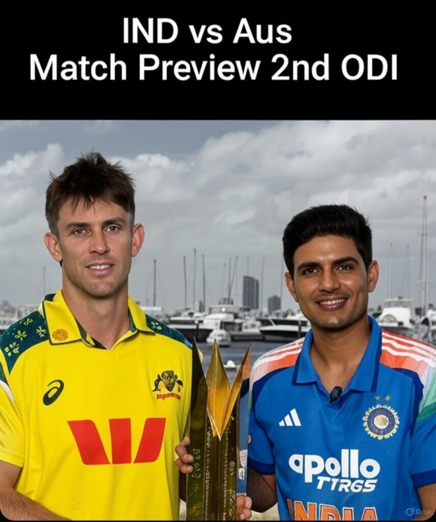 India vs Australia 2nd ODI 2025