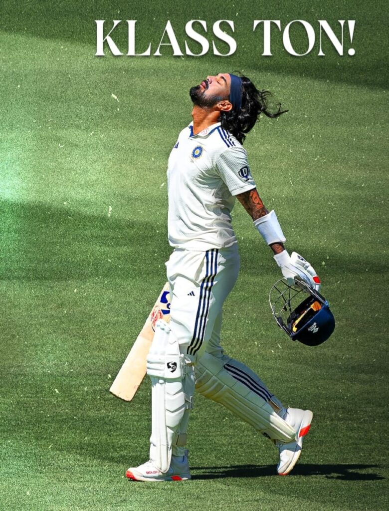 kl rahul 100