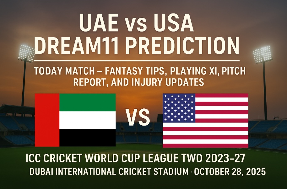 UAE vs USA Dream11 Prediction Today Match