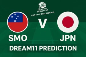 SMO vs JPN Dream11 Prediction