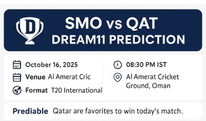 SMO vs QAT Dream11 Prediction