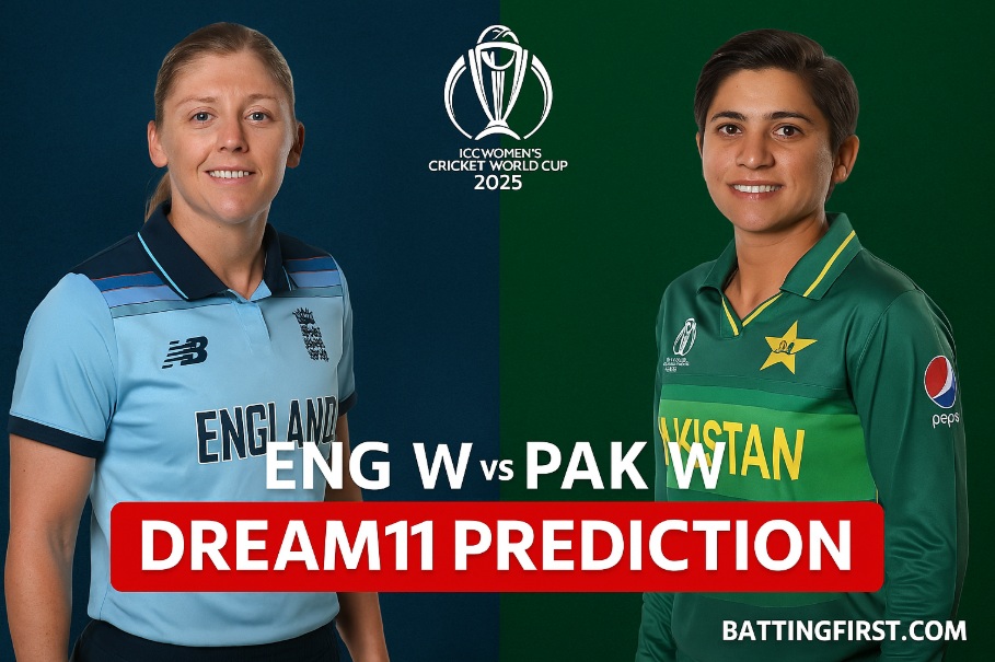 ENG W vs PAK W Dream11 Prediction