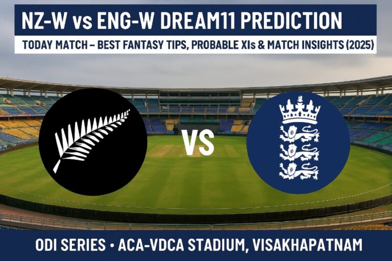NZ-W vs ENG-W Dream11 Prediction
