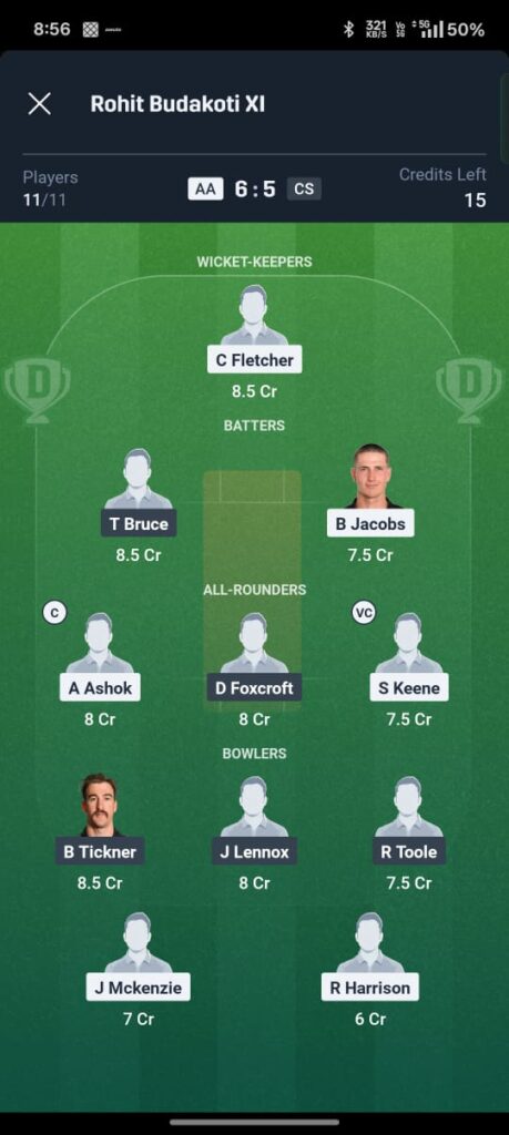 AA vs CS Dream11 Prediction