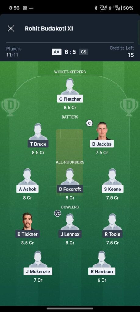 AA vs CS Dream11 Prediction