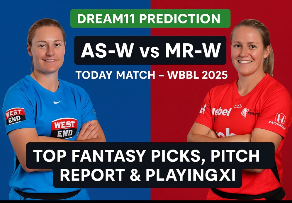 AS-W vs MR-W Dream11 Prediction