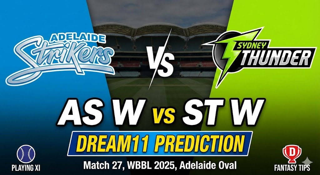 AS W vs ST W Dream11 Prediction