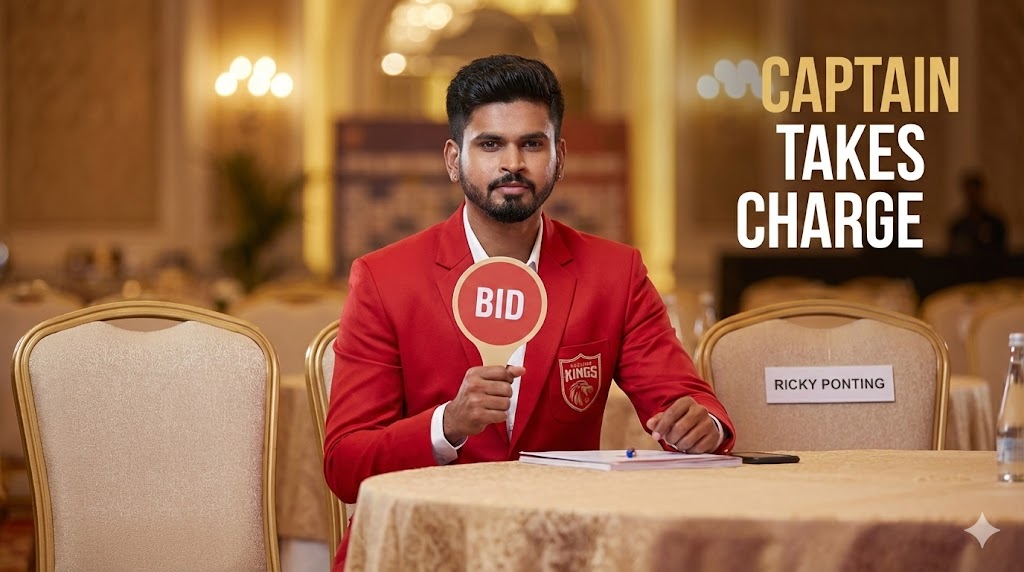  Shreyas Iyer to Lead IPL 2026 Auction