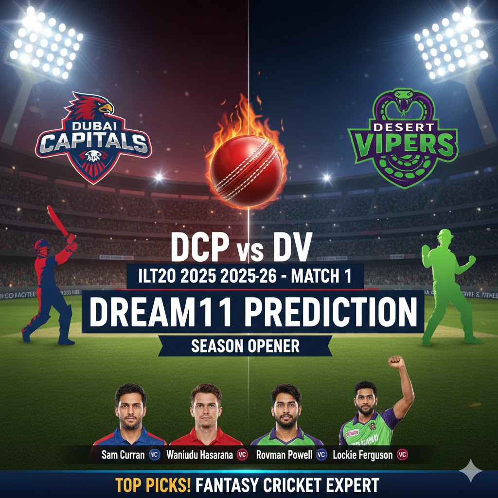 DCP vs DV Dream11 Prediction