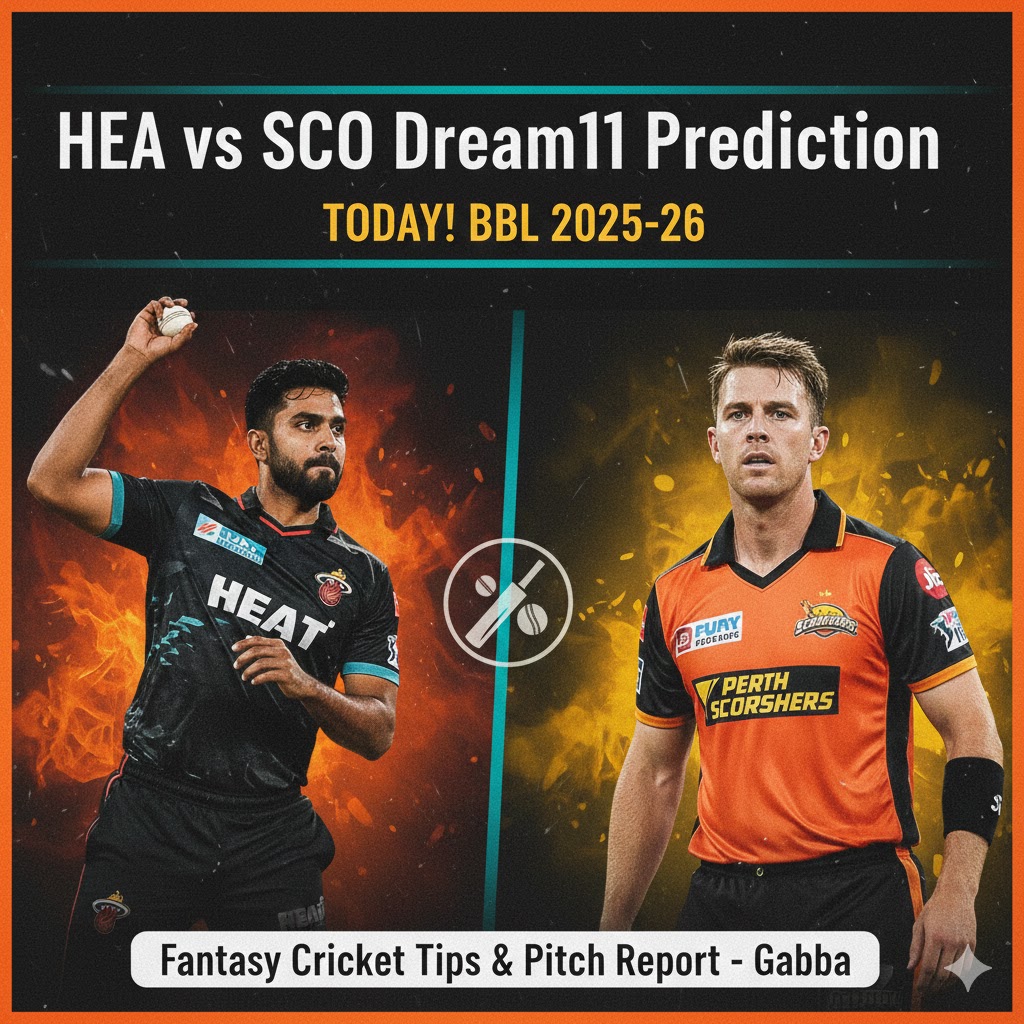 HEA vs SCO Dream11 Prediction Today