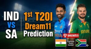 IND vs SA 1st T20 Dream11 Prediction