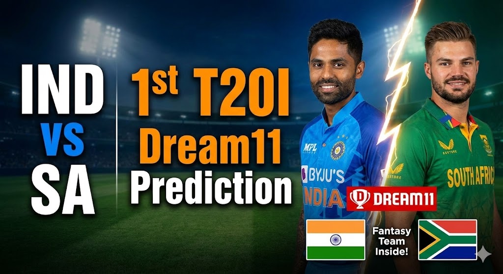 IND vs SA 1st T20 Dream11 Prediction