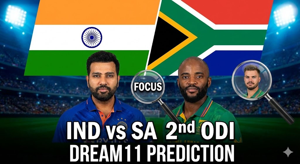 ind vs sa 2nd odi dream11 prediction