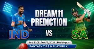 IND vs SA Dream11 Prediction 2nd T20I