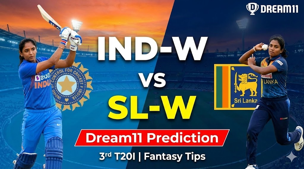 IND-W vs SL-W Dream11 Prediction 3rd t20