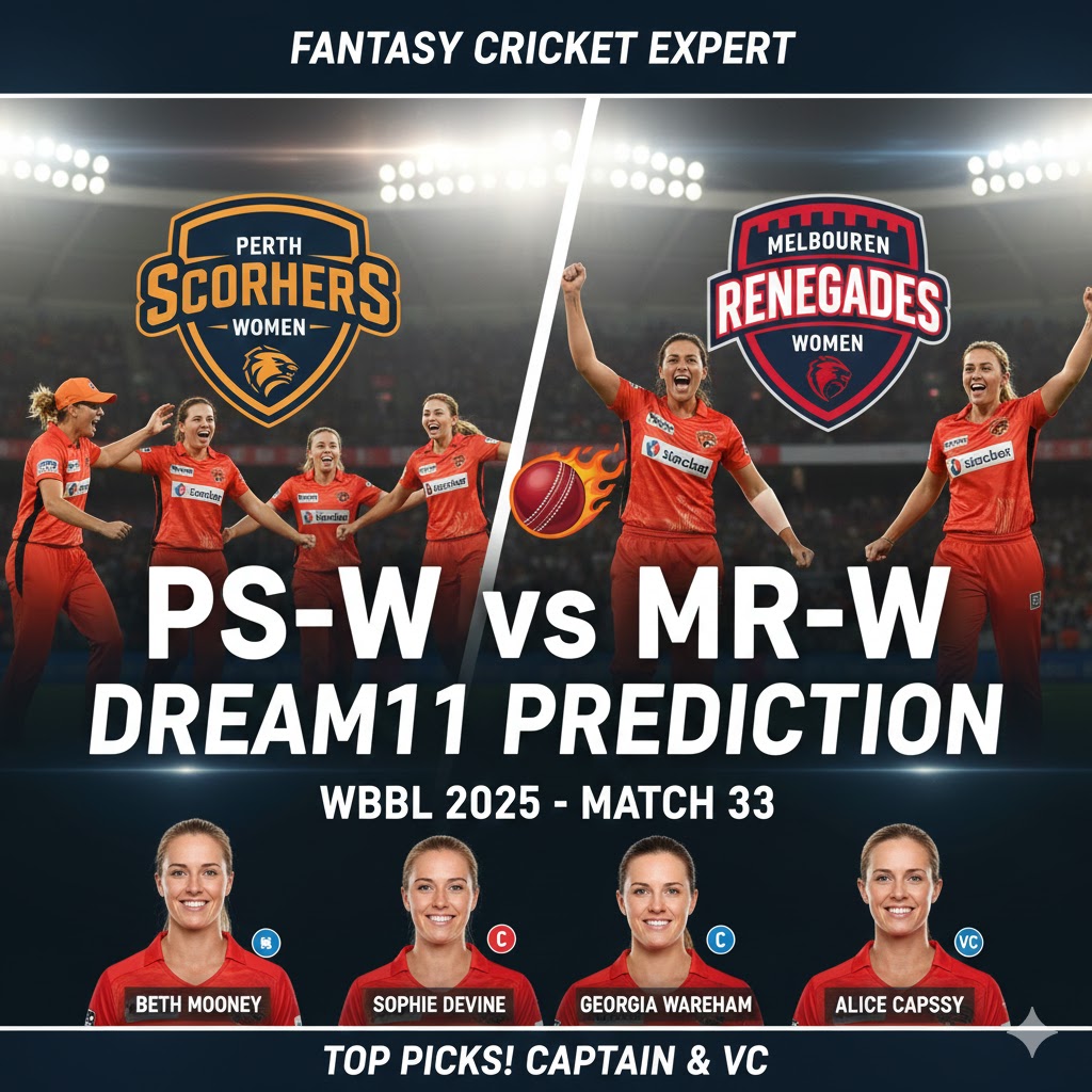 PS-W vs MR-W Dream11 Prediction