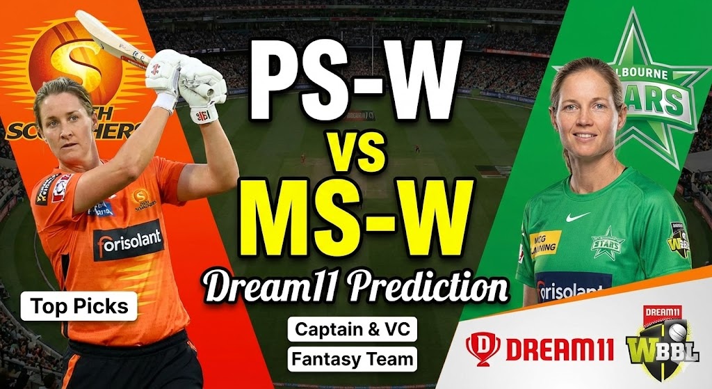 PS-W vs MS-W Dream11 Prediction