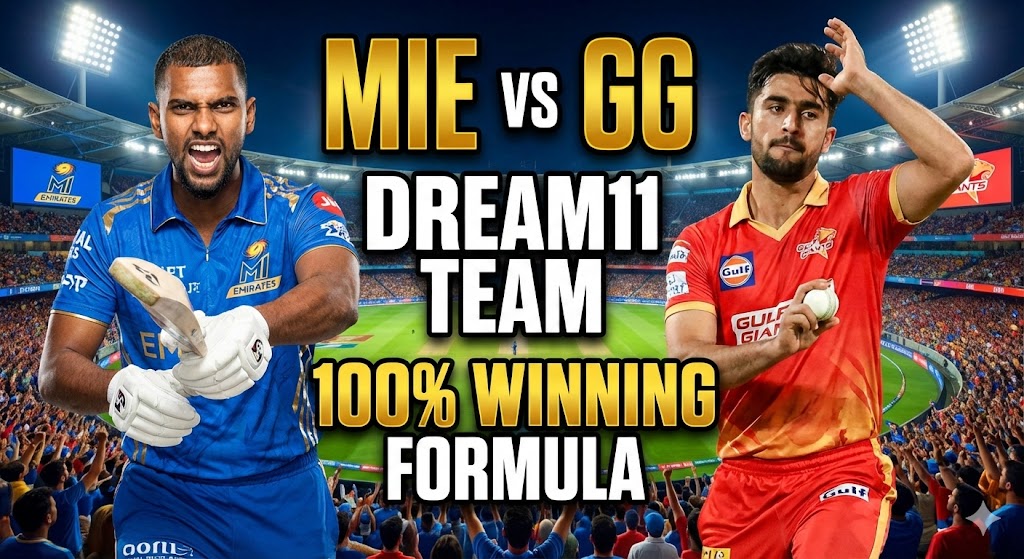 MIE vs GG Dream11 Prediction
