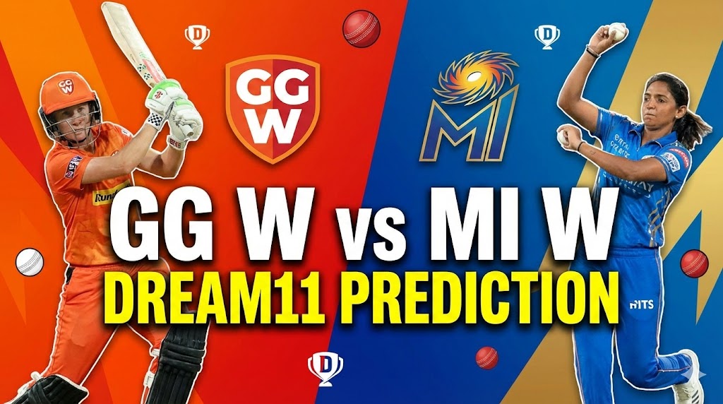 MI W vs GG W Dream11 Prediction