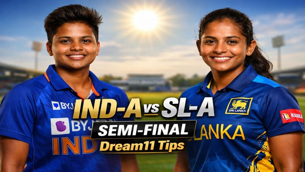  IND-A W vs SL-A W Dream11 Prediction