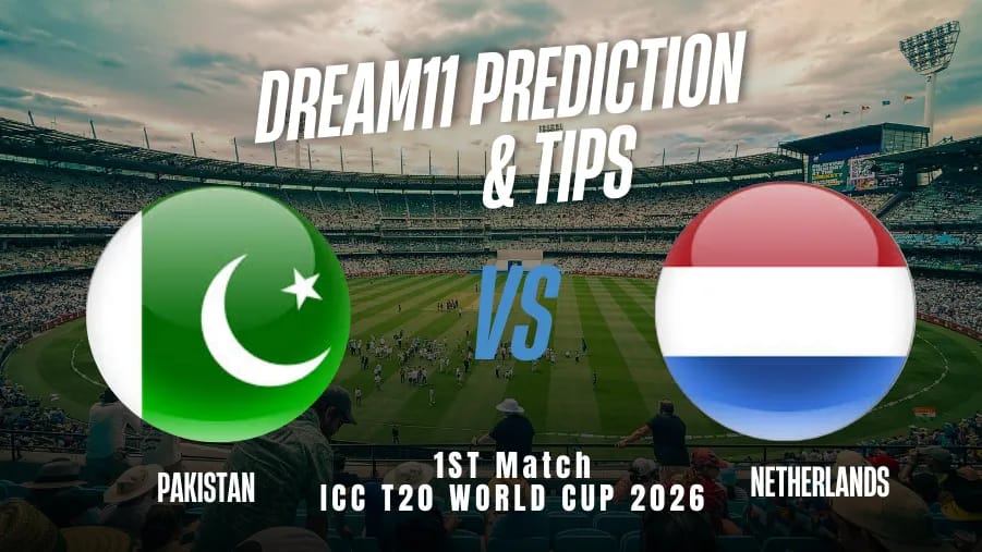 Pakistan vs Netherlands Dream11 Prediction