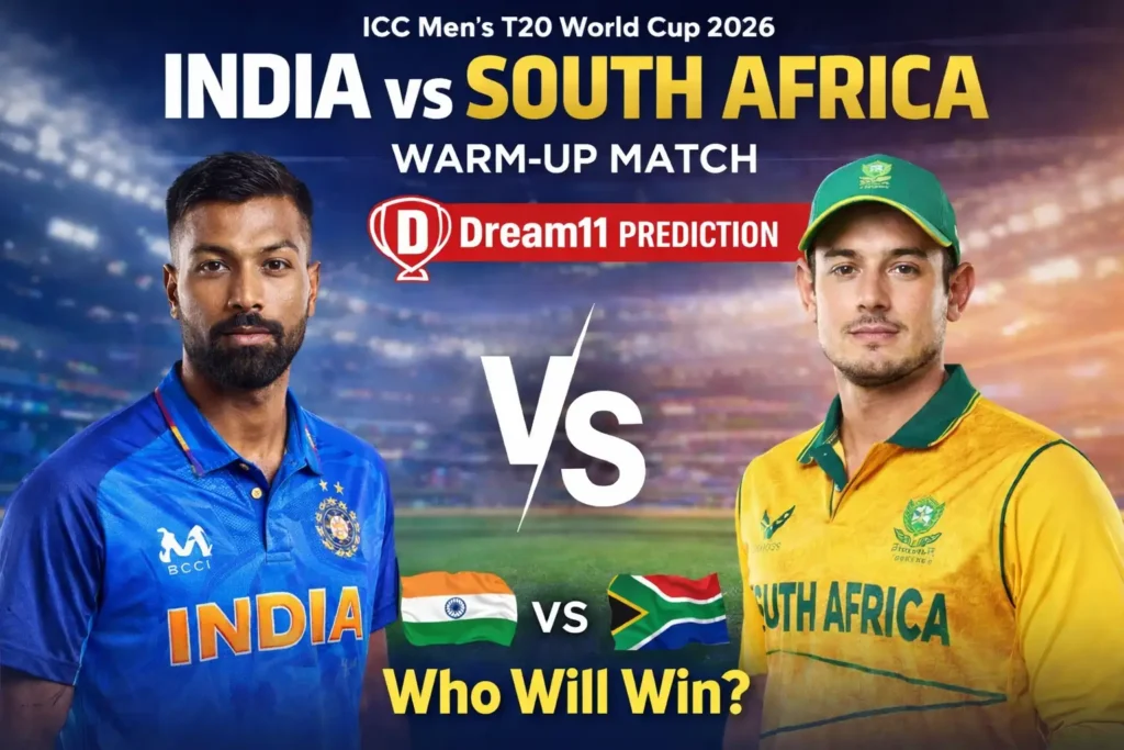 Ind vs SA Dream11 Prediction – India vs South Africa T20 World Cup Warm-up Match