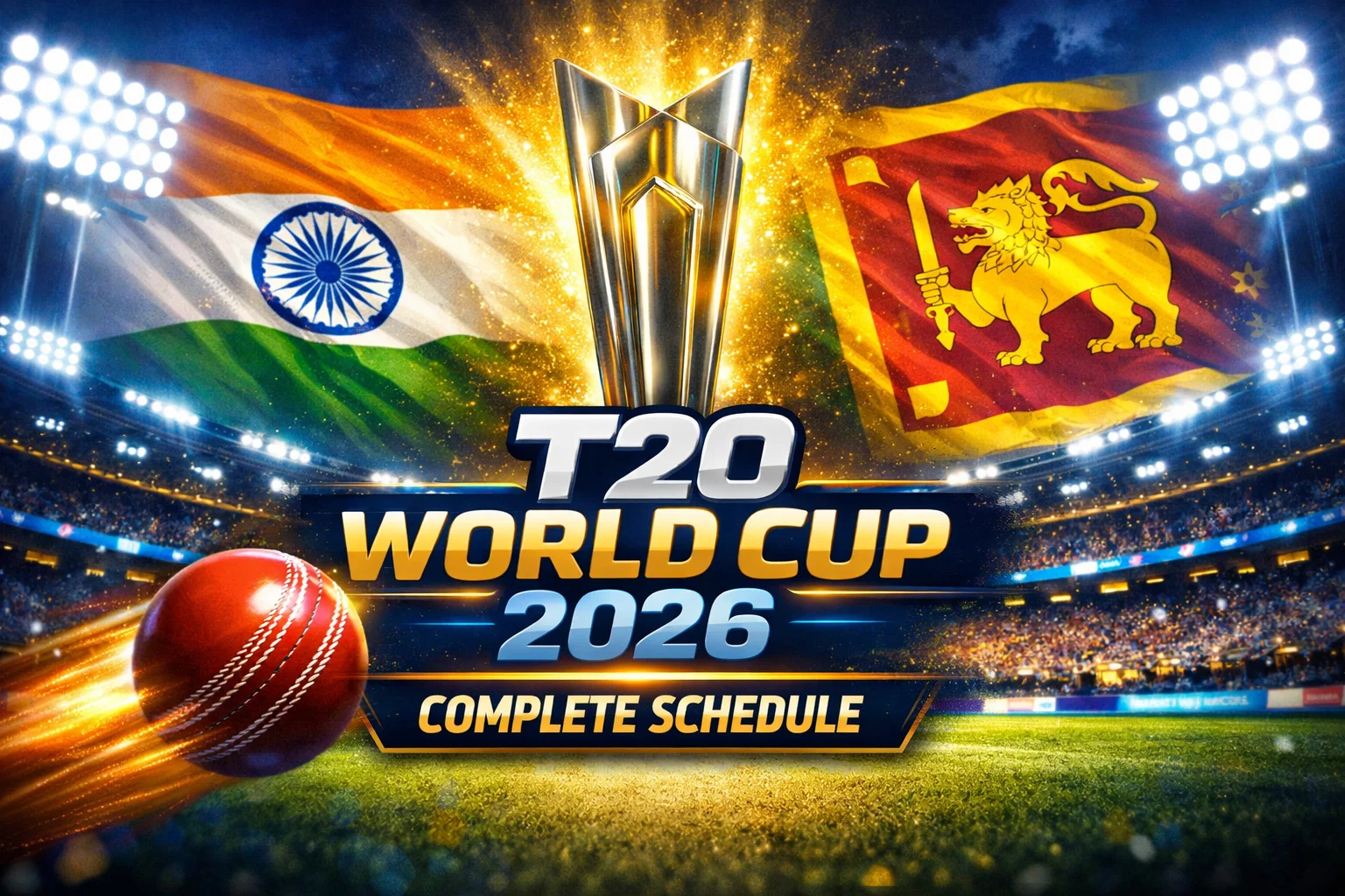 T20 World Cup 2026 Complete Schedule