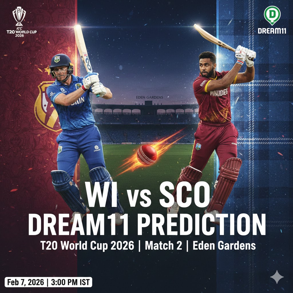 WI vs SCO Dream11 Prediction