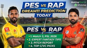 PES vs RAP Dream11 Prediction Today