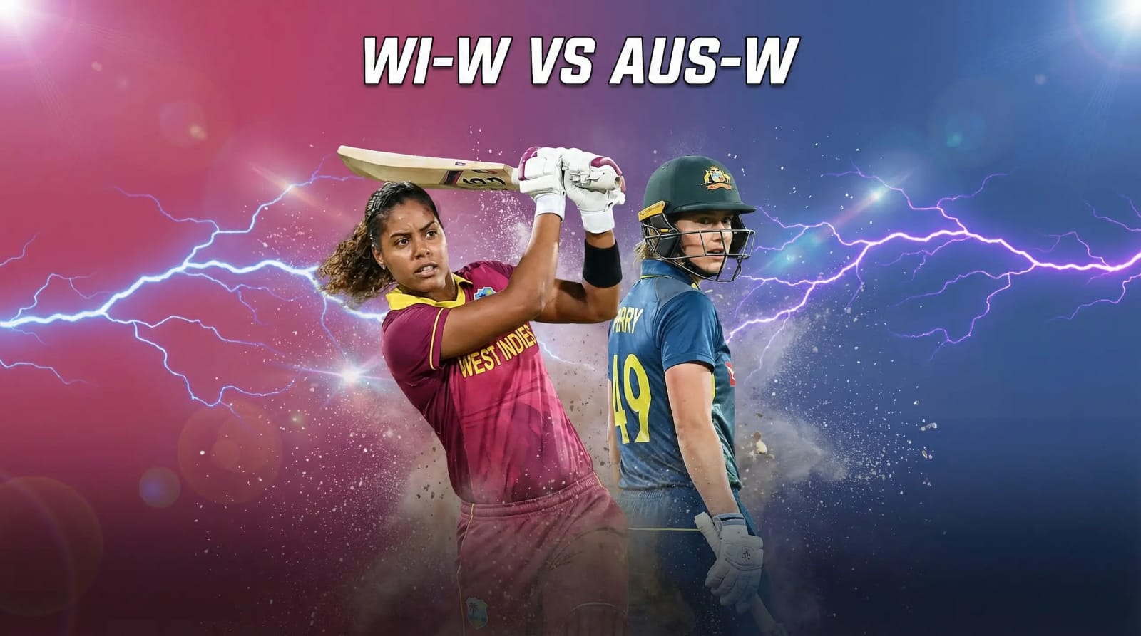 Australia Women vs West Indies Women 1st T20I