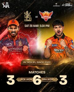 RCB vs SRH My11Circle Prediction