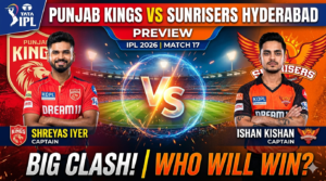 Punjab Kings vs Sunrisers Hyderabad Preview | IPL 2026 Match 17