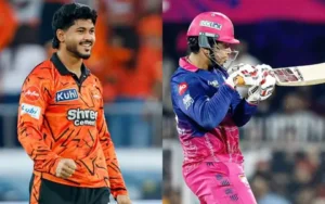 SRH vs RR Live Score