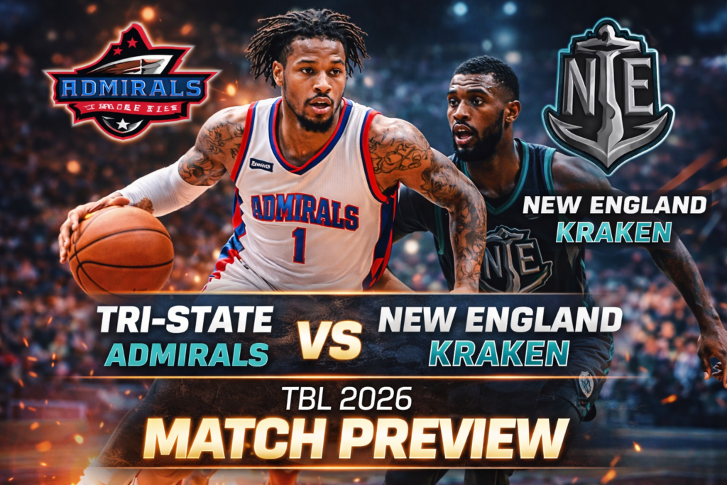 Tri-State Admirals vs New England Kraken