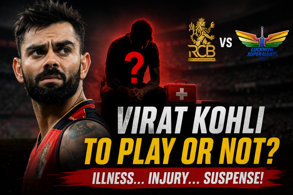 Virat Kohli injury update